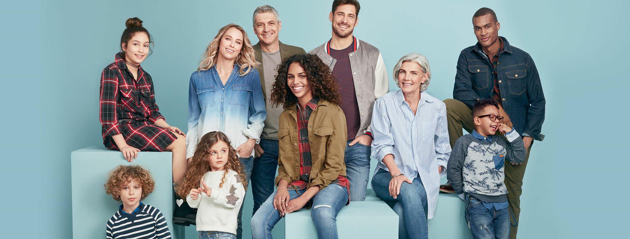 Group of people smiling